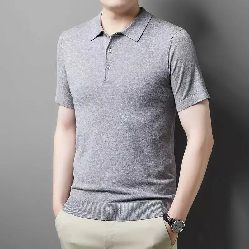 Merino Cashmere Polo Shirt