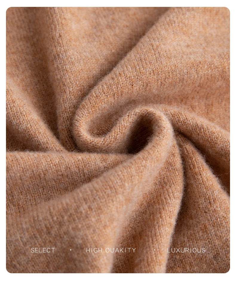 Merino Wool V-Neck Sweater