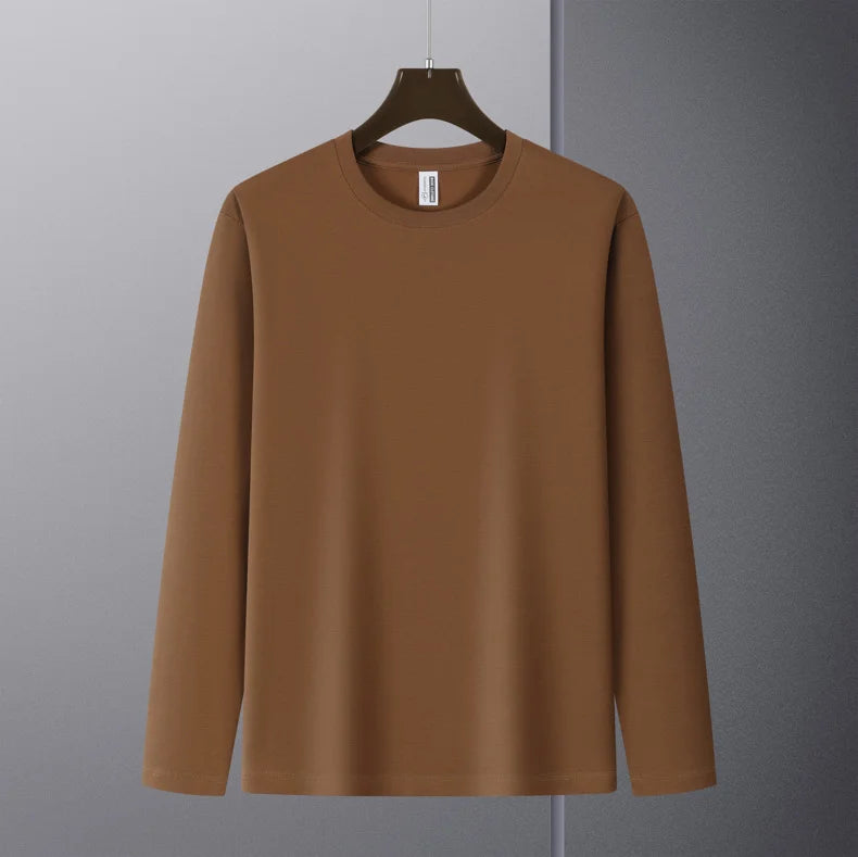 Men’s Cotton Long Sleeve T-Shirt
