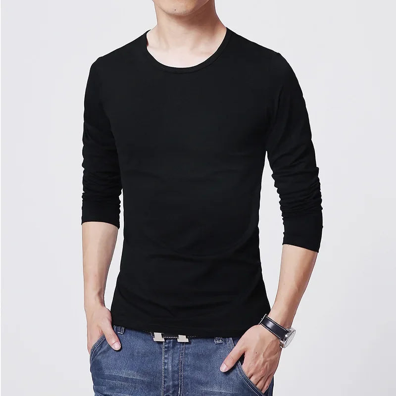 Men’s Slim Long-Sleeve T-Shirt