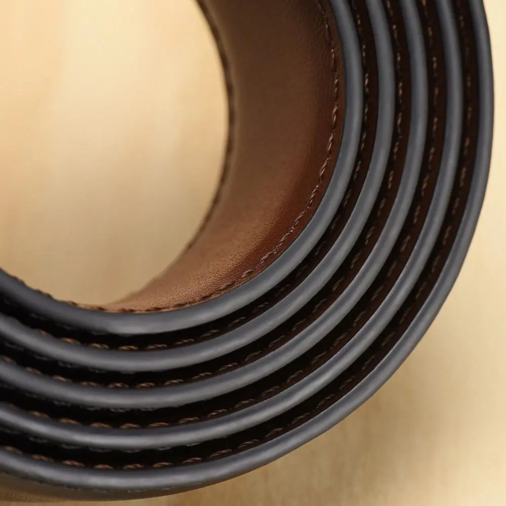 Premium Double-Sided Leather Belt for Men