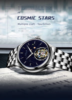 Men’s Flying Tourbillon Skeleton Watch