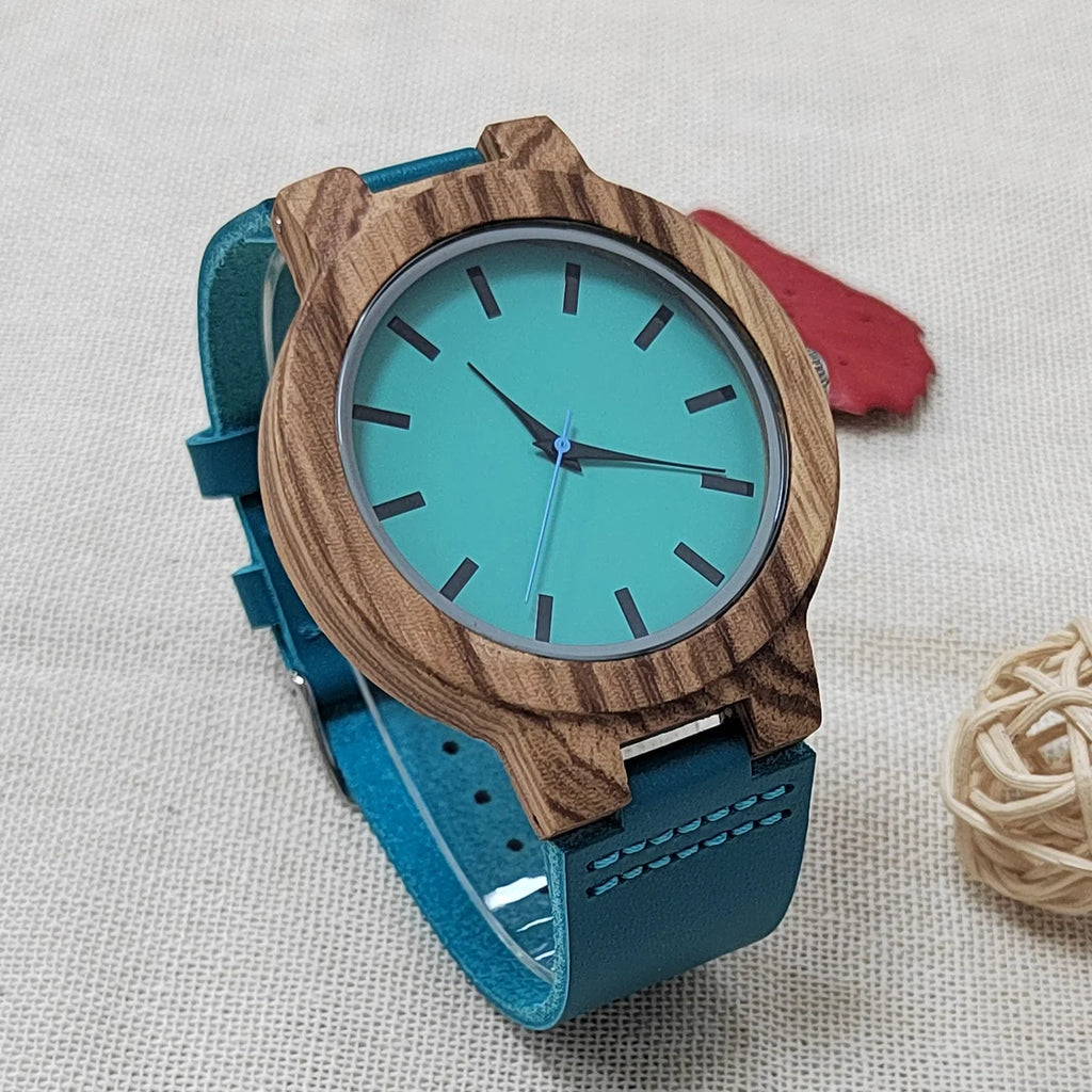 Luxury Unisex Wooden Quartz Watch