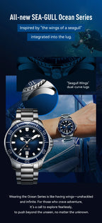 Ocean Series 40mm Automatic Diver’s Watch