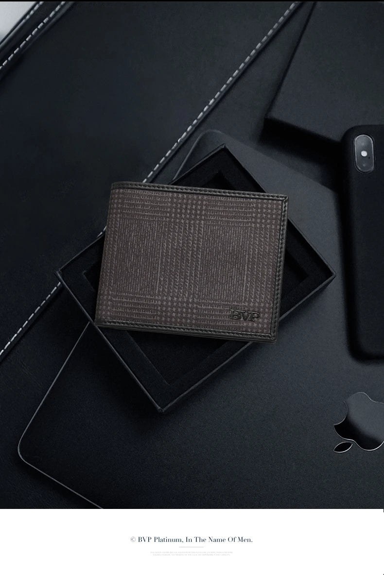 Luxury Men’s Leather Wallet
