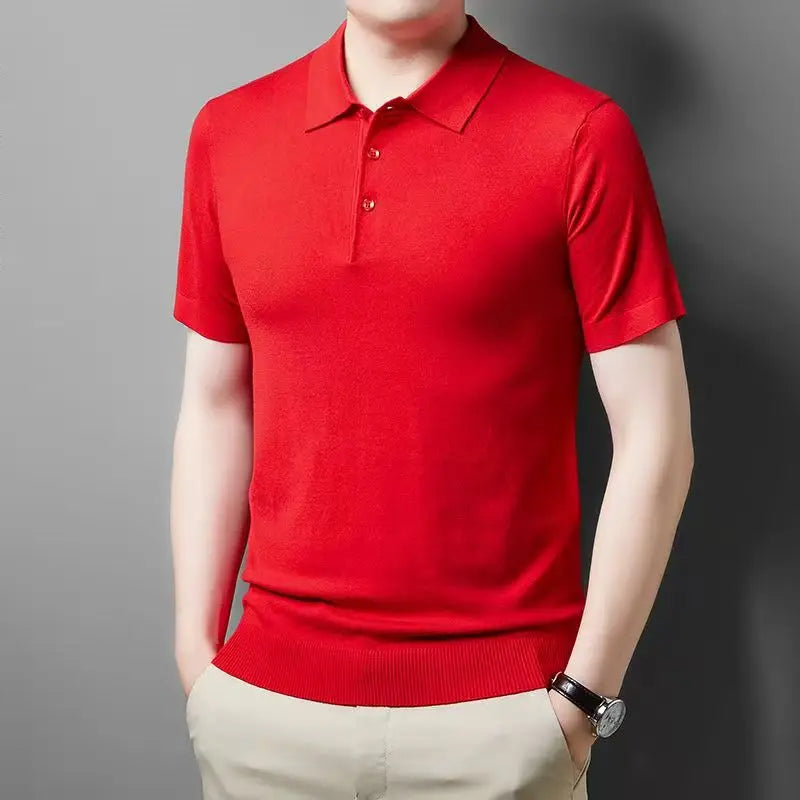 Merino Cashmere Polo Shirt