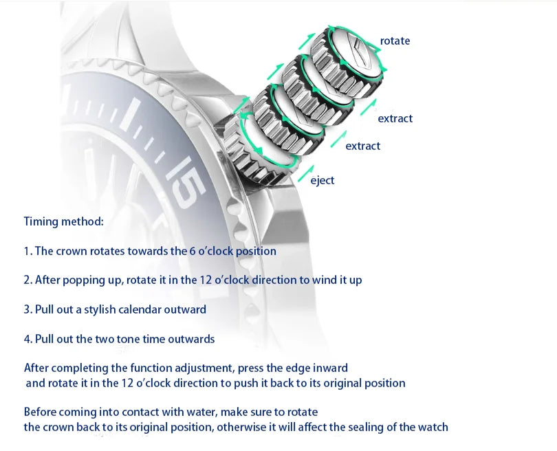 Ocean Series 40mm Automatic Diver’s Watch