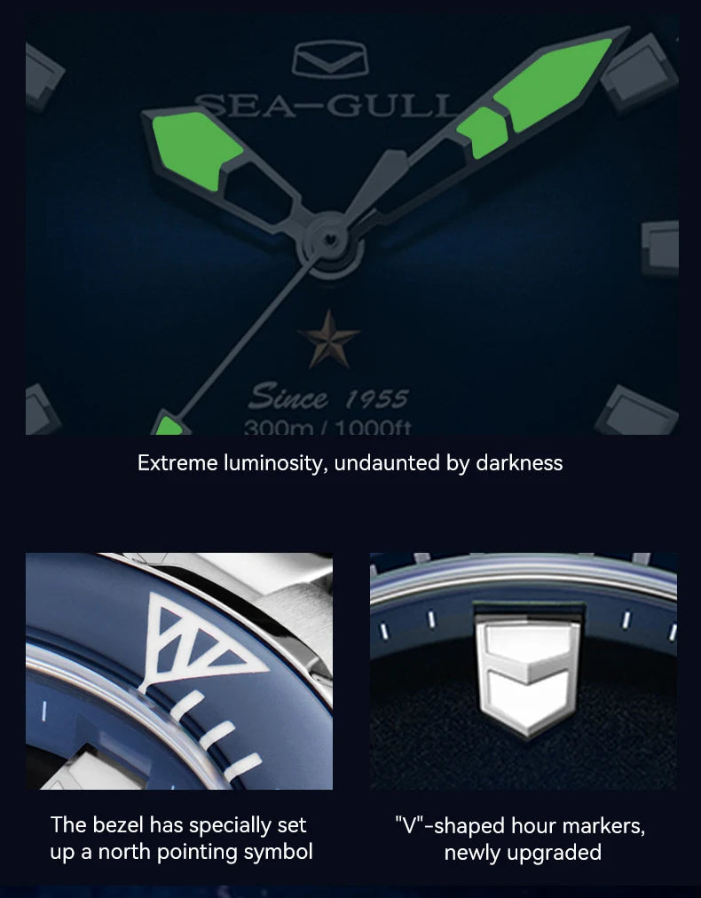 Ocean Series 40mm Automatic Diver’s Watch