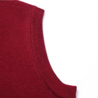 Men’s Knitted V-Neck Sweater Vest