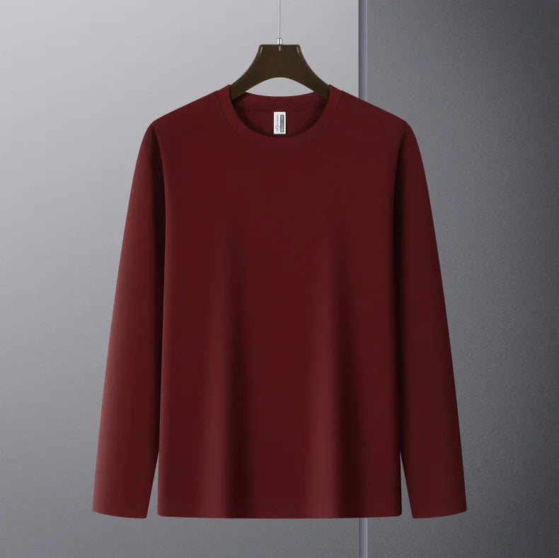 Men’s Cotton Long Sleeve T-Shirt