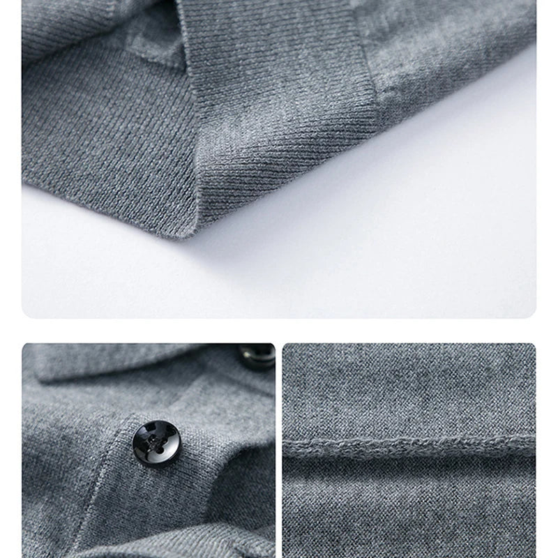 Merino Cashmere Polo Shirt