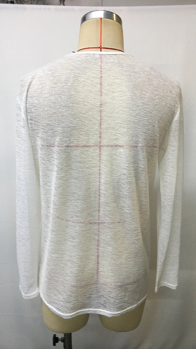 Men’s Long Sleeve Cotton T-Shirt