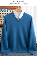 Merino Wool V-Neck Sweater