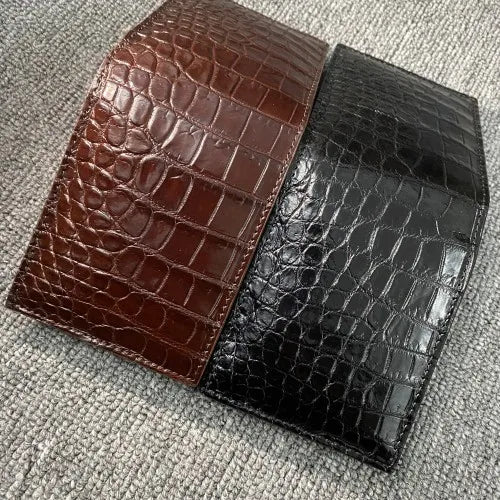 Men’s Full Crocodile Leather Wallet
