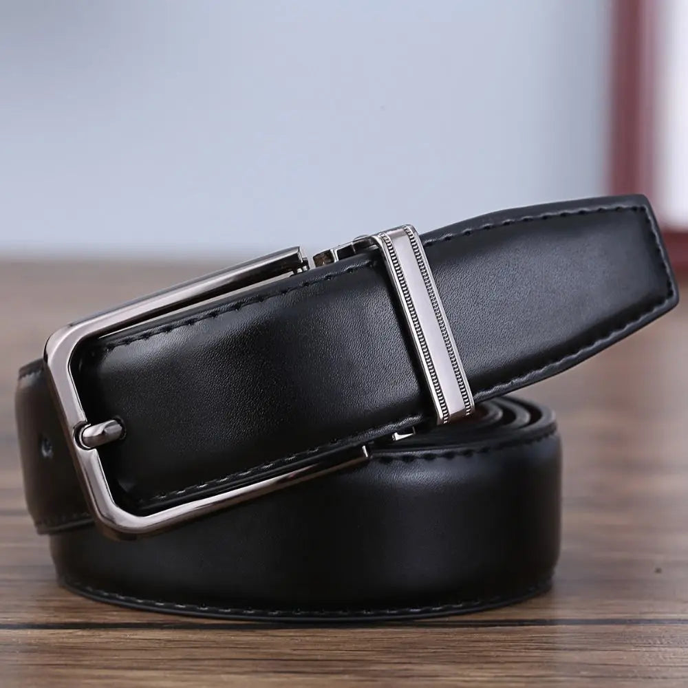 Premium Double-Sided Leather Belt for Men