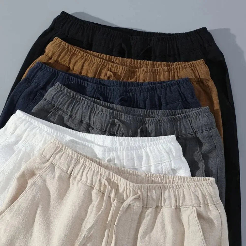 Men’s Cotton Linen Shorts