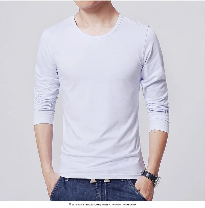 Men’s Slim Long-Sleeve T-Shirt